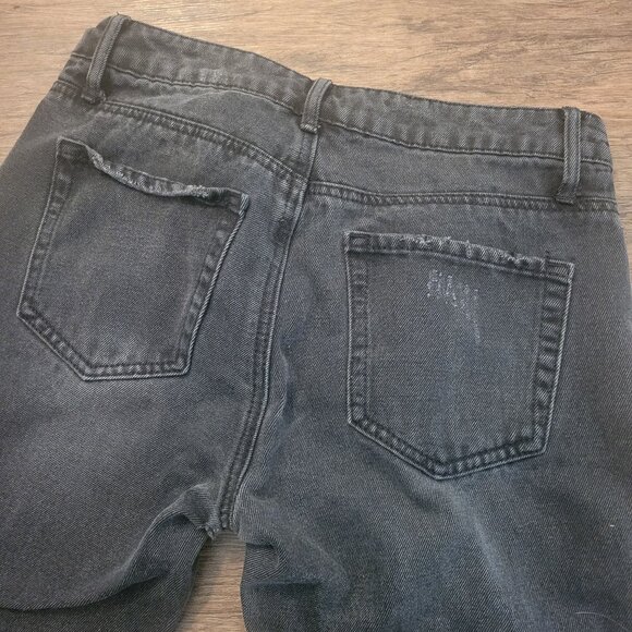 Dex Womens Distressed Black Denim Jeans Size 25 - GUC - Picture 4 of 7